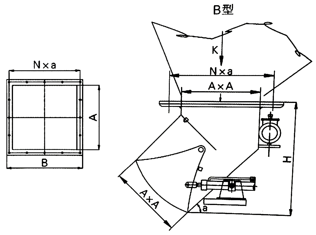 电液动扇形闸门选型